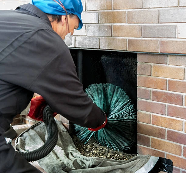 Professional chimney cleaning in Plano